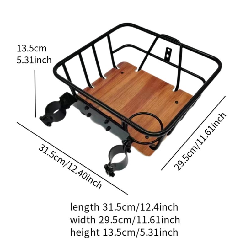 Aymzbd Front Bike Basket Bicycle Storage Basket Stylish,Bicycle Cargo Rack,Cycling
