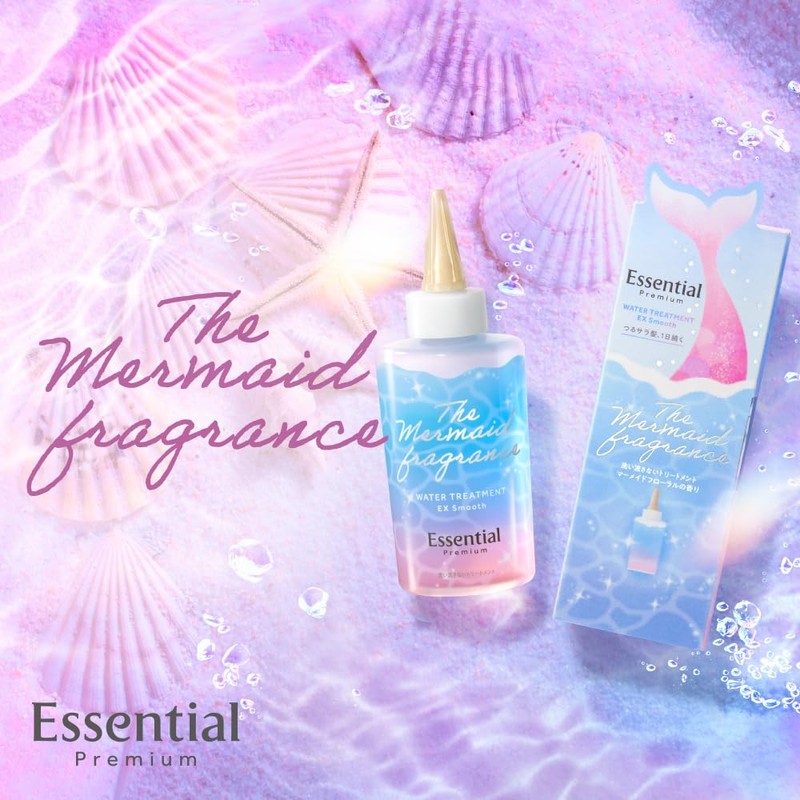Essential Premium Water Treatment EX Smooth Mermaid Floral Scent, 7.8