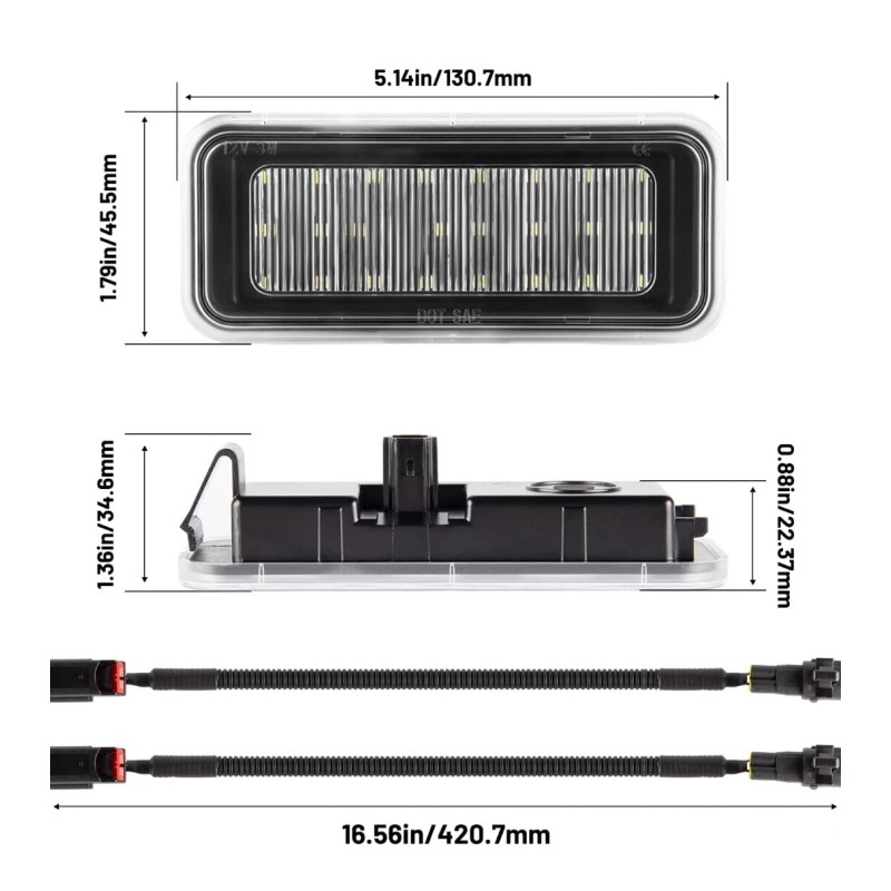 Tacoma TOYOTA 2020 & Newer Tacoma LED Bed Light/Lighting Kit