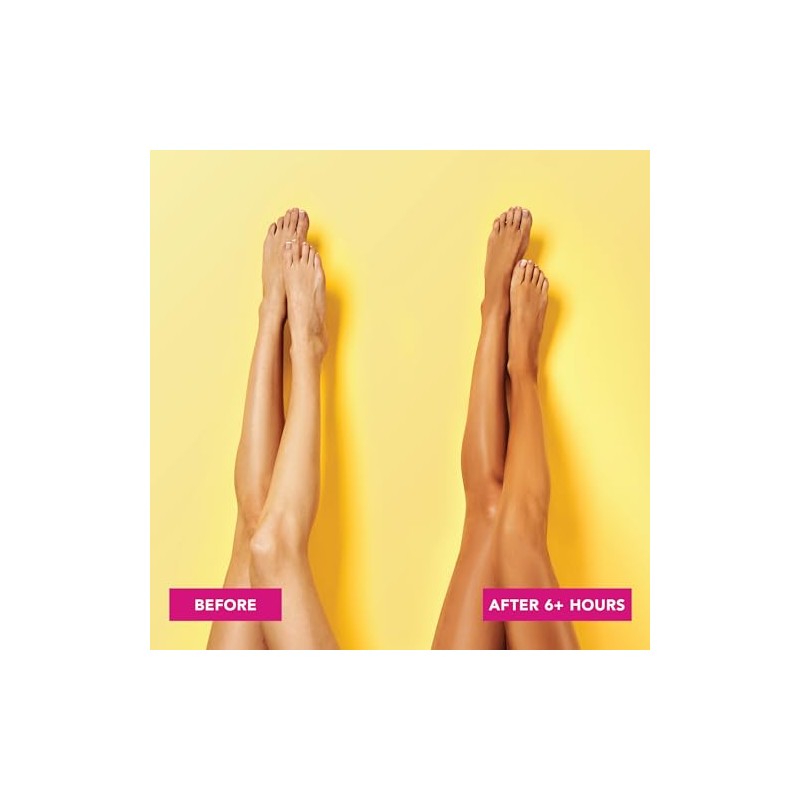 Jergens - Espuma bronceadora natural Glow Instant Sun sin sol,