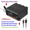 Kastar 4-Pack NP-F980EXP Battery and CH04 Dual Fast Charger Compatible