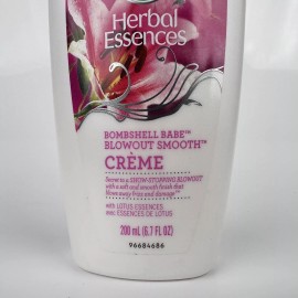 Herbal Essences Bombshell Babe Blowout Hair Smooth Creme w/ Lotus Essences 6.7oz