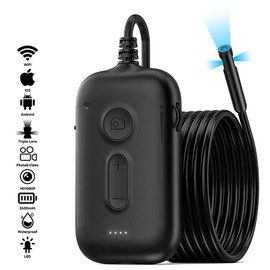 산업용 내시경 WIFI 파이프 카메라 단일 초점 2600MAH 방수 트리플 듀얼 자동차 HD1080P LED 검사 자동 [5.5MM Dual] Industrial Endoscope WIFI Pipe Camera Single Focus 2600MAH Waterproof Triple Dual Car HD1080P LED Inspection Automatic [5.5MM Dual]