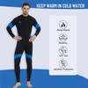 Lemorecn 2mm Wetsuits Front Zip for Men, Men's 2mm Wetsuit