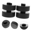 ORFOFE 4pcs Car Jack Pad Non-Slip Rubber Lifting Support Auto