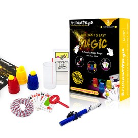 BrilliantMagic Magic Tricks Kit for Kids (Yellow) Kids Magic Tricks Set