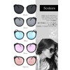 Cat Hand Women's Sunglasses, Polarized Lenses, Fox-Shaped, UV 400, UV