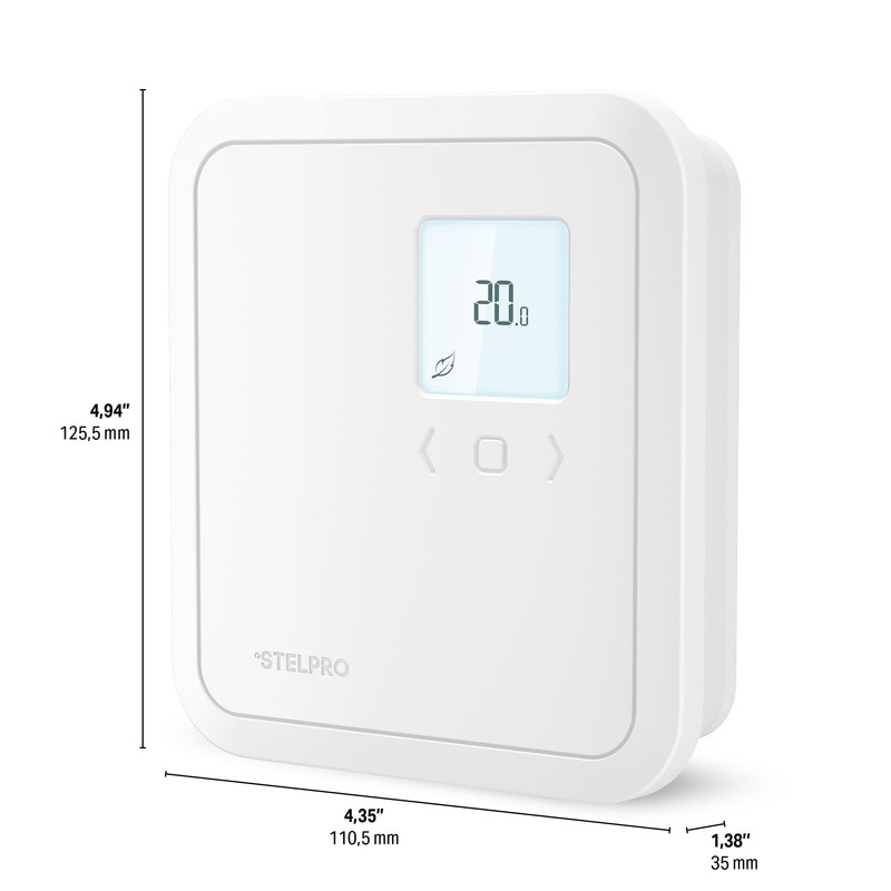 Stelpro Non-Programmable Electronic Thermostat for Baseboards and Convectors, Accurate Temperature