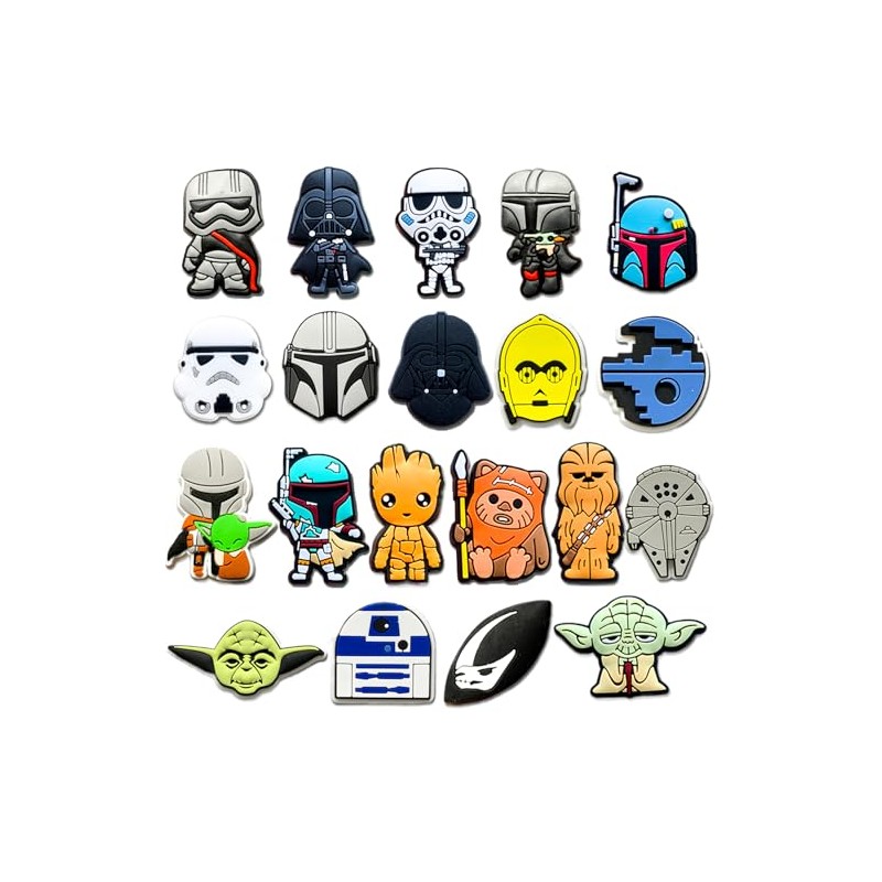 Cartoon Charms for Croc Clog Shoes Decoration, Cartoon Charms Accessories