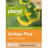 Planet Organic Ginkgo Plus Herbal Tea 25 Tea Bags