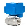U.S. Solid Motorized Ball Valve with Manual Function - 3/4"