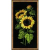 RIOLIS Sunflowers Counted Cross Stitch Kit-9.75"X19.75" 10 Count