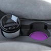 sourcing map 2pcs Car Cup Coasters Universal PVC Car Cup