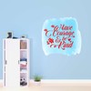 Design With Vinyl Empowering Motivational Wall Decal Have Courage and