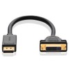 UGREEN DisplayPort Male to DVI Female Converter (20405) (V28-ACBUGN20405)