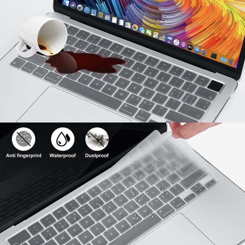 Techprotectus Rugged Laptop Sleeve with Keyboard Cover for Apple 13.6