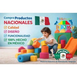 Cubo Montessori En Vinil envió Gratis                                                                                                                 