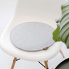 Miqio Design Round Felt Seat Cushion with Non-Slip Nubs Sustainable