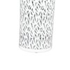 Metal Round Umbrella Stand, Hollow Design, Premium Craftsmanship, Compact Design,