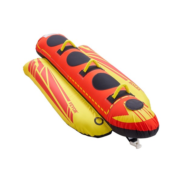 VEVOR Towable Tubes for Boating, 1-3 Riders Inflatable Boat Tubes