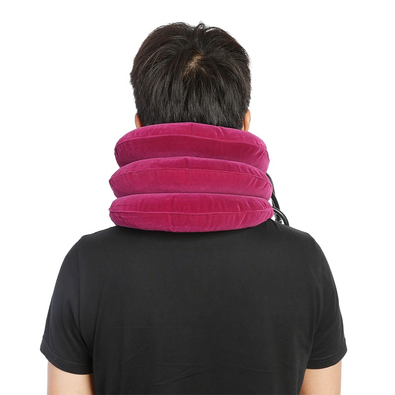Portable Lightweight Inflatable U Shape Cervical Neck Stretcher Traction Device