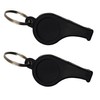 Optimum Plastic Sports Whistles with Lanyard - Coaches and Referees,