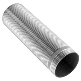 Lovelysp Faucet Mount Extension Shank Stainless Steel Bathroom Kitchen Faucet Extension Extended Fixed Bathroom Installation Faucet Accessories4"x1.25"1PCS