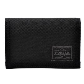 Porter 653-09758 Card Case [Porter Dill], Black