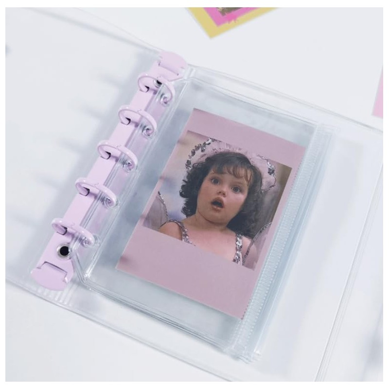 Transparent Seal Pad, No Inner Pages, Binder, Notebook, Sticker Book,