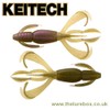 Keitech Crazy Flapper 2.8" #520 Gripan Orange Gold