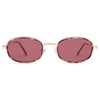 Appassal Retro Oval Sunglasses for Women Men Trendy Round Y2k