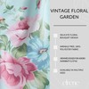 Elrene Home Fashions Spring Summer Vintage Floral Garden Cottage Border
