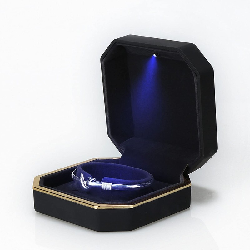 AVESON Luxury Bracelet Box, Velvet Jewelry Box Storage Case Organizer