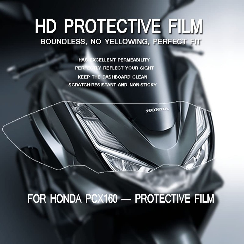 For Honda PCX160 Motorcycle Cluster Scratch Protection Film Screen Scratch