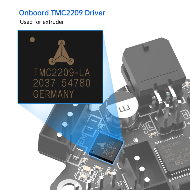 BIGTREETECH EBB36 CAN V1.2 Support CAN Bus Connection, Onboard TMC2209