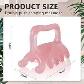 Large Fascia Massage Blaster Tool for Cellulite, Myofascial Release, Muscle Knots, Release Points, Cellulite Massager Tool for Relaxing Body Tension, Pink