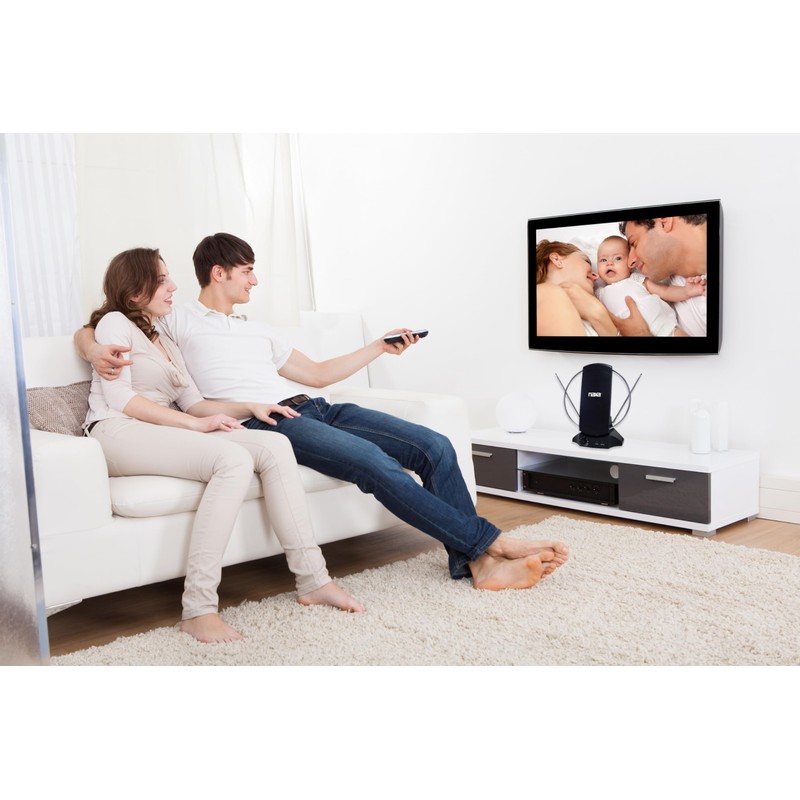 Naxa Electronics NAA-308 High Powered Amplified Antenna Suitable for HDTV