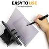 EuAcesry Optical Drawing Projector, Portable Optical Tracking Relief Acrylic Optical