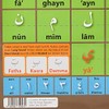 Sumbox Arabic Alphabet Educational Language Poster, 2047, Kids Room