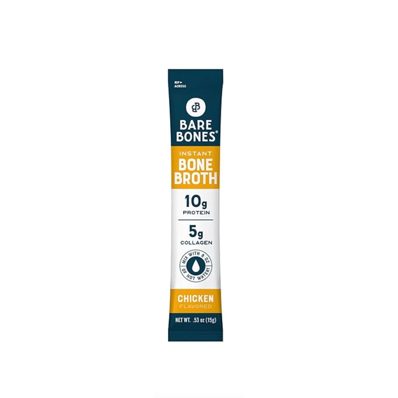 Bare Bones Bone Broth Instant Powdered Beverage Mix, Chicken &