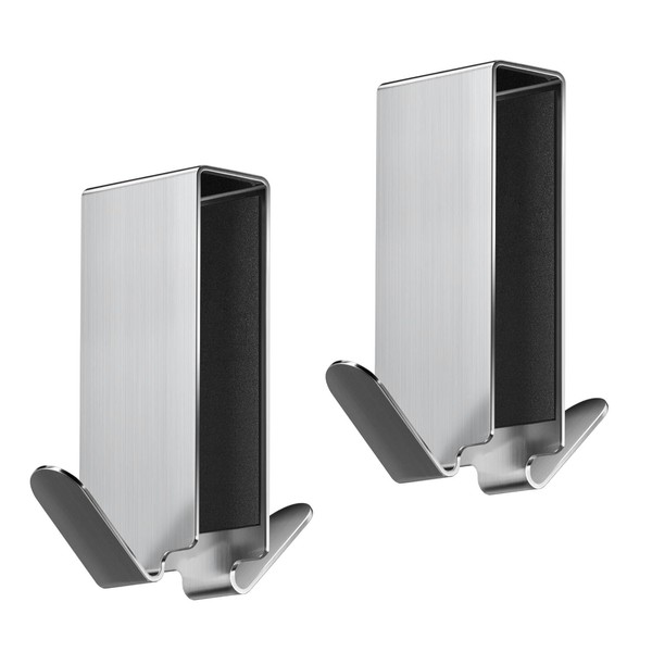 Kearning 2 Packs Towel Hooks for Bathroom Over The Door