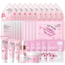 Skin Care Sets & Kits With Cleanser,Toner,Cream,Serum,Mask