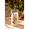 Mud Pie Christmas Eggnog Ingredients Pitcher Set, pitcher 67 oz