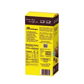 Passalacqua Cremador Whole Bean - 70% Arabica Premium Medium Dark Roast (2.2lbs/1kg)