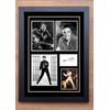 Stunning Quality Elvis Presley Signed/Autographed Print (A4 Framed 34cm x