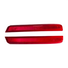 XFANLA Rear bumper Reflector For Acura MDX 2010-2013 Red Light Lens