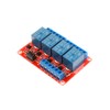NOYITO 4 Channel Relay Module High Low Level Trigger with