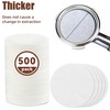 500pcs Coffee Paper Filter for Ninja Espresso Machine, Espresso Filter