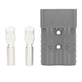 350A 600V Plug Connector SH350 Double Pole High Current Battery Quick Connector Kit for Car Solar Caravan Boat Forklift Grey