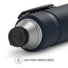 THERMOS Stainless King Vacuum-Insulated Beverage Bottle, 40 Ounce, Midnight Blue